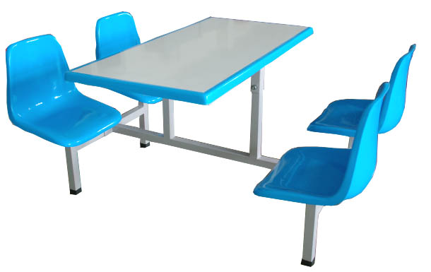 四人玻璃鋼餐桌椅 MSD-CZ01